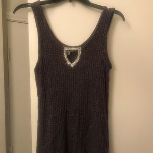 Cute sparkly sweater cami